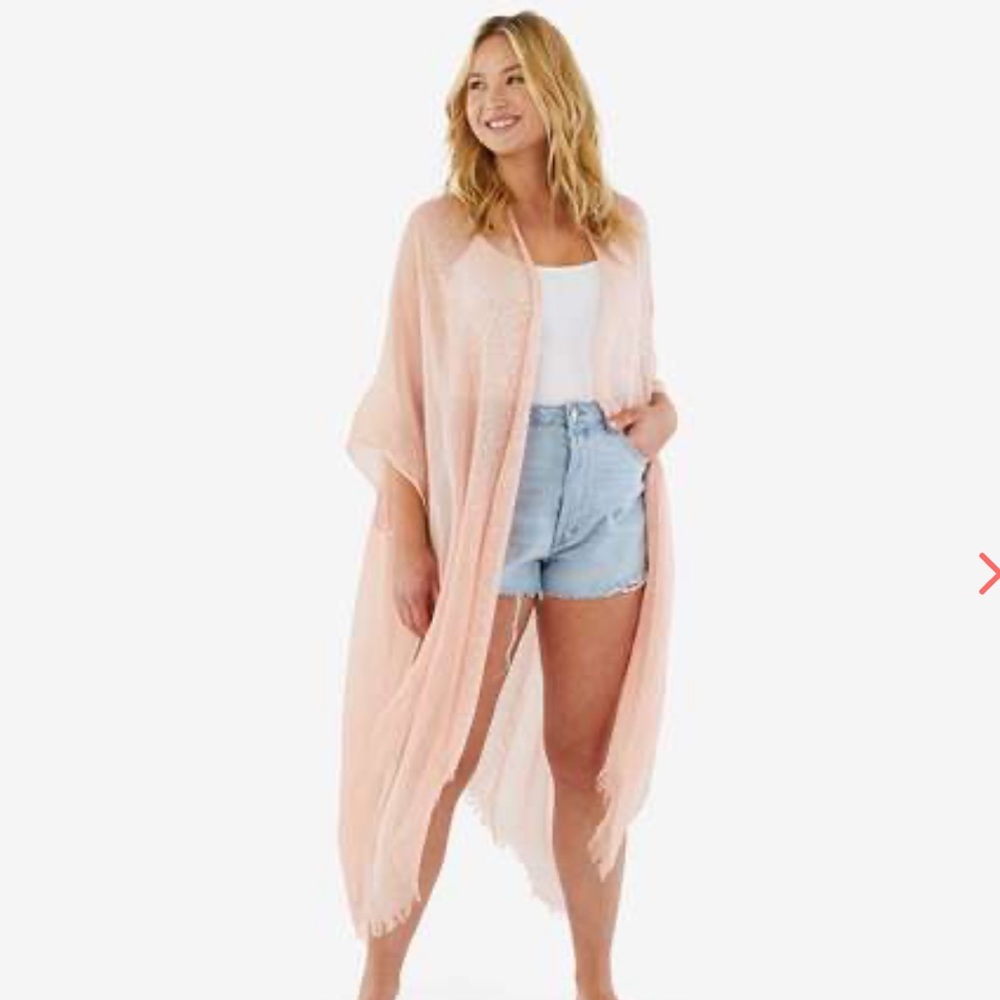 Kensie Coral Kimono